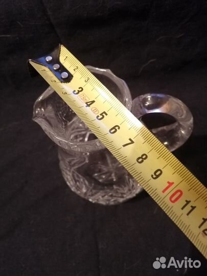 Хрустальный молочник гдр