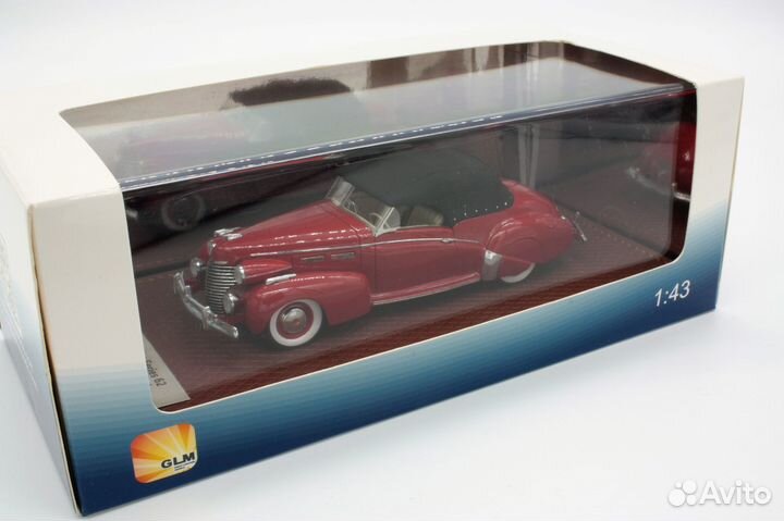 Cadillac Serie 62 Victoria Cabriolet 1940 GLM 1/43