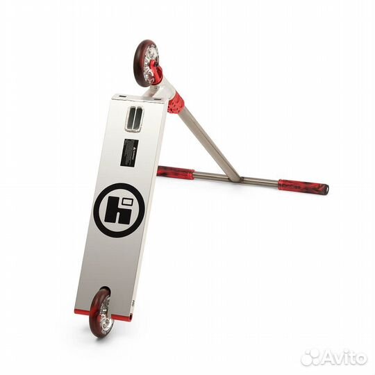 Трюковой самокат hipe H6 raw/red