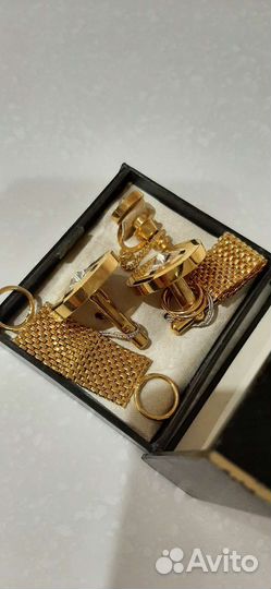 Запонки Monarch (Gold Plated) СССР оригинал