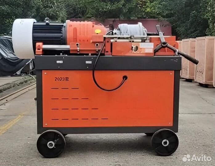 Станок проточки арматуры и накатки резьбы LS-50-85