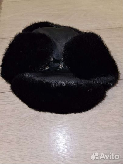 Мужская шапка норковая