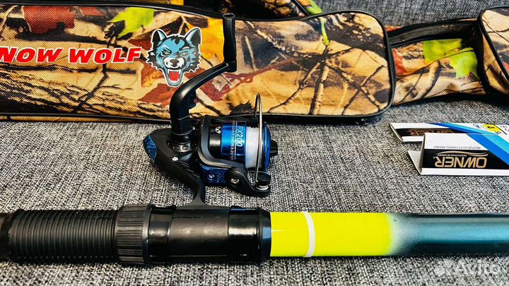 Набор для рыбалки. Спиннинг