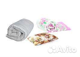 Спальный комплект для рабочих (матрац,подушка,одея