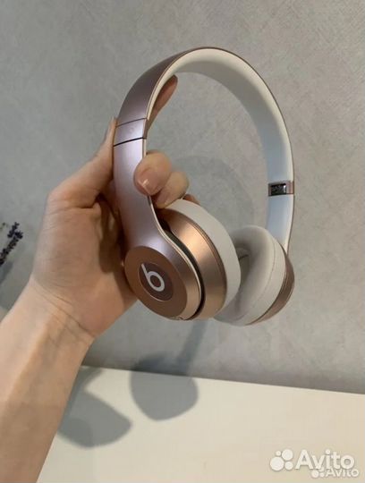 Беспроводные наушники Beats Solo 2 rosegold