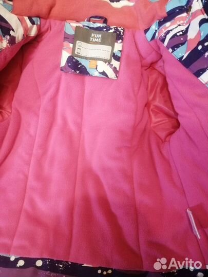 Зимний костюм для девочки