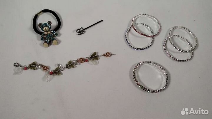 Детская бижутерия резинки заколки кулоны браслеты