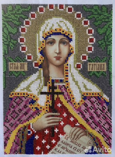 Картина из бисера, Икона