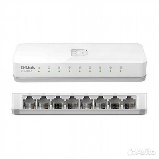 Коммутатор D-link DES-1008C
