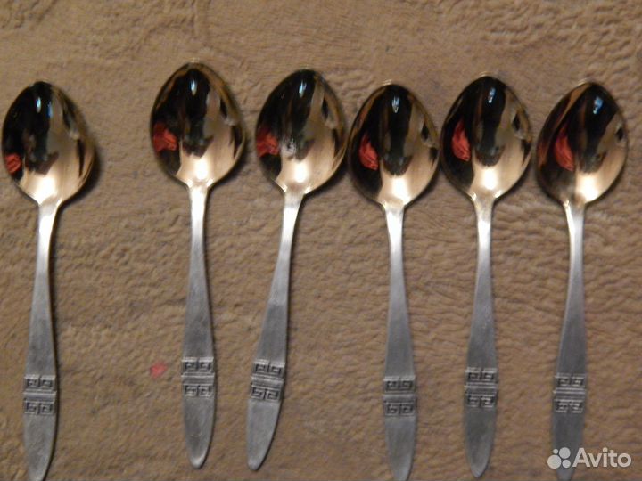 Набор серебряных кофейных ложек