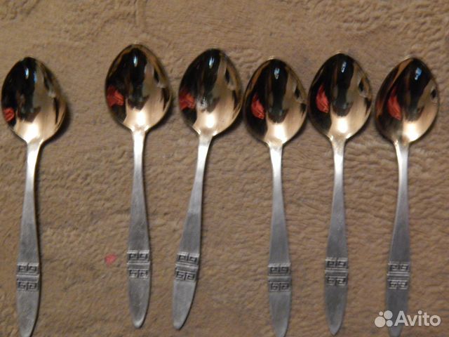 Набор серебряных кофейных ложек