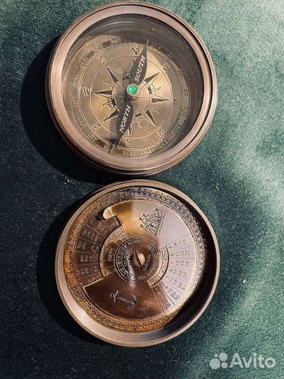 Компас латунь