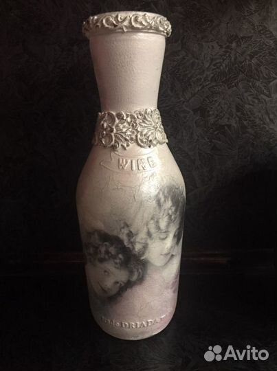 Бутылки декоративные ручная работа