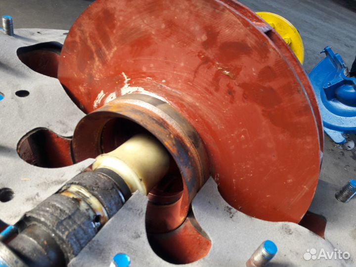 Вал, колесо рабочее, ротор в сборе, муфта