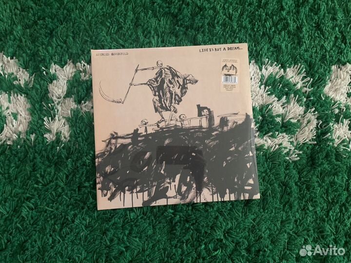 Avenged Sevenfold Life Is But A Dream. vinyl lp