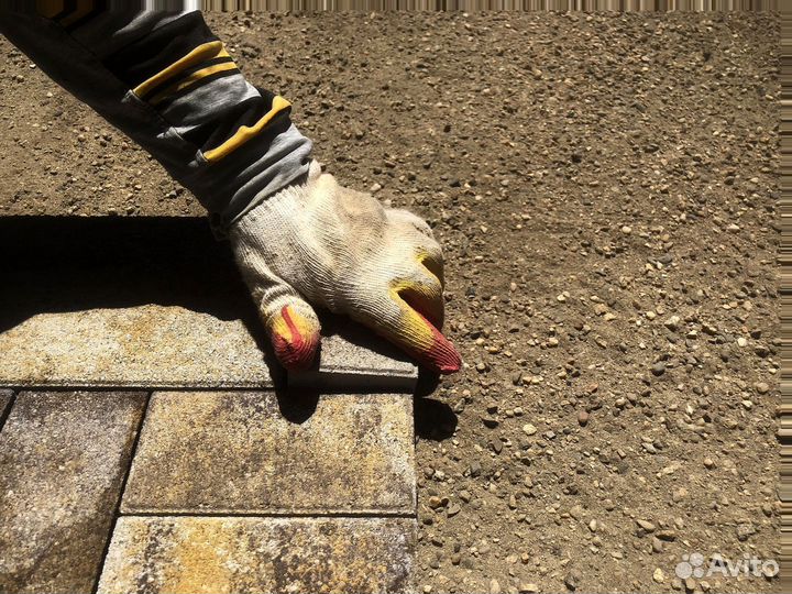 Тротуарная плитка сухопрессованная от 120 м2