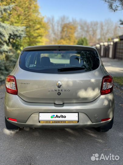 Renault Sandero 1.6 МТ, 2017, 23 000 км