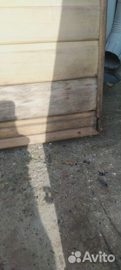 Дверь банная деревянная б/у