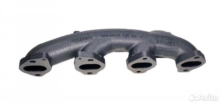 Коллектор выпускной Газель Камминз 2.8 Е-3