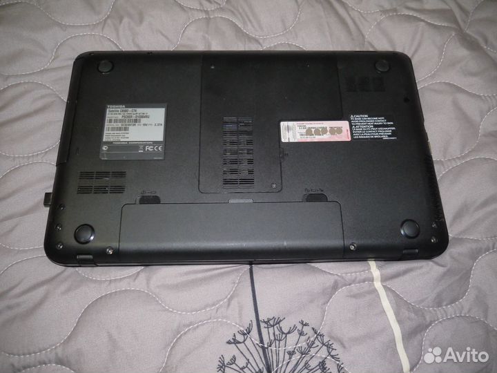 Ноутбук toshiba satellite C850D-C7K