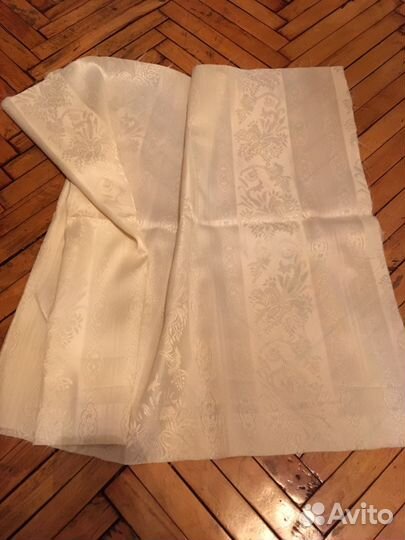 Отрезы ткани (х/б, атлас, гипюр, мешковина)