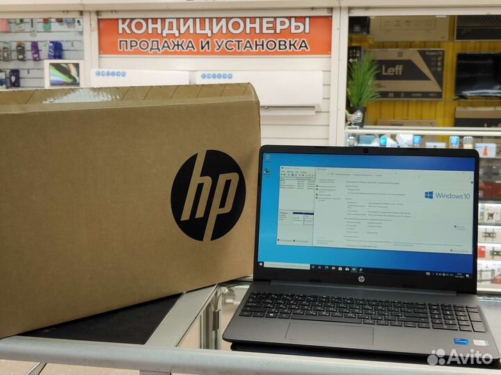 Новый ноутбук hp i5/16gb/512gb 15s-fq5029ci