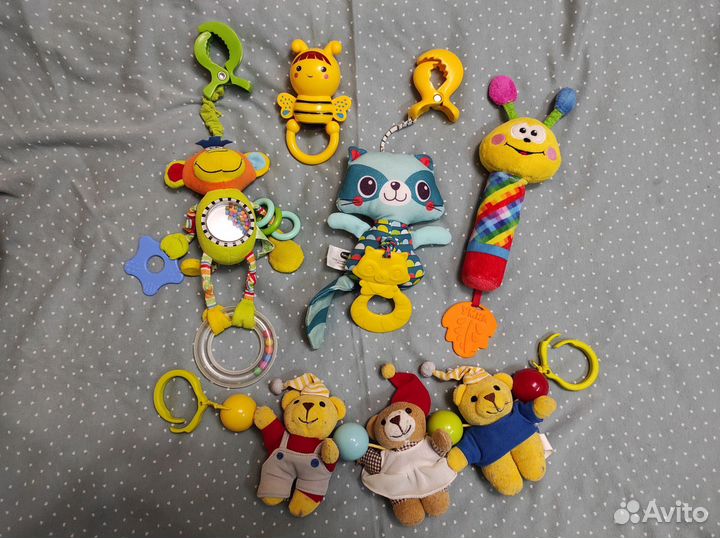 Игрушки-погремушки для самых маленьких