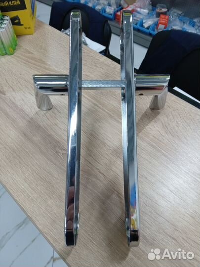 Ручка на планке vanger хром