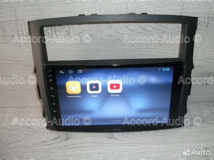 Магнитола Mitsubishi Pajero 4 Android