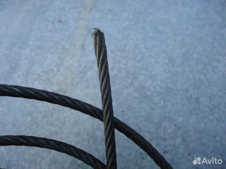 Трос стальной 4,5 мм, 5,5 метра