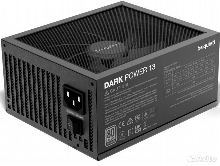 Блок питания Be Quiet 750W dark power 13 BN333 16