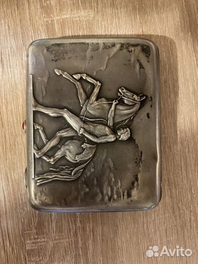 Портсигар серебряный СССР