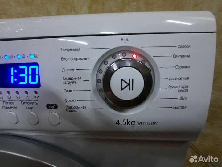 Стиральная машина samsung wf7452suv