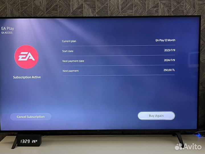 Подписки PS plus, EA play ps4, ps5, street