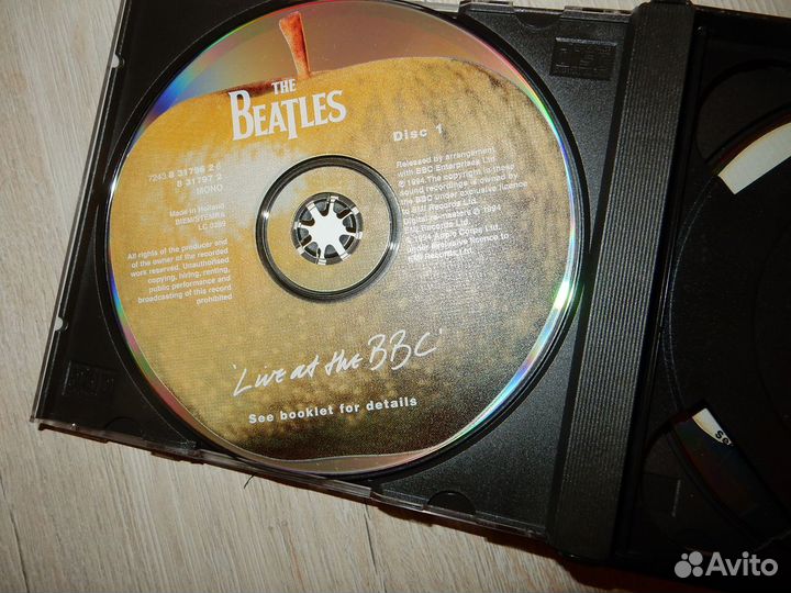 The Beatles Live AT BBC 2CD box set UK+Holland