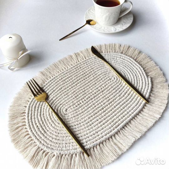 Салфетка макраме