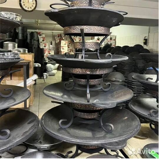 Садж чугунный Узбекистан 40 45 50 см