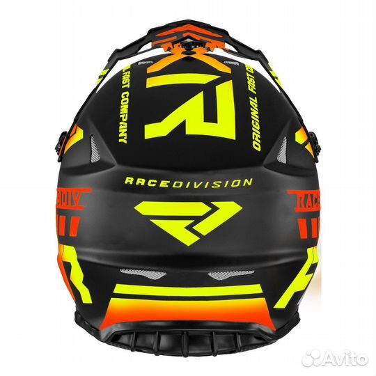 Шлем снегоходный FXR Blade Race Div Black/Inferno