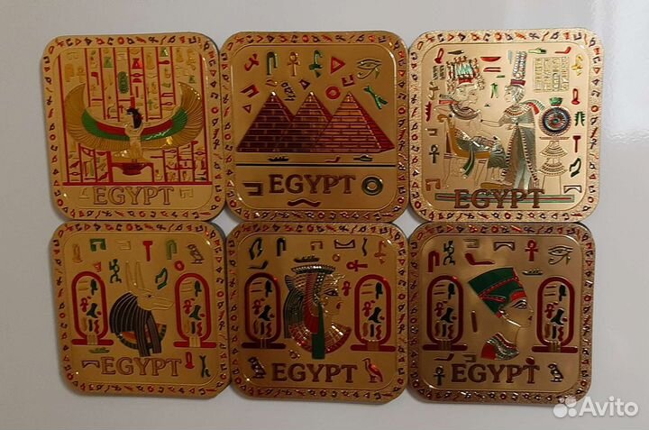 Магнитные подставки под стаканы(чашки) новые