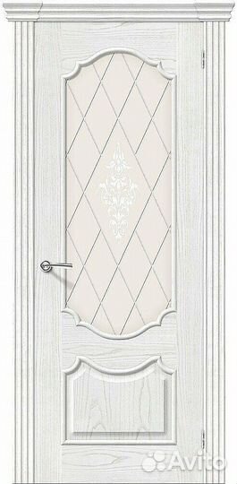 Межкомнатная дверь Bravo 001-0405 Париж Т-23 Жемчу