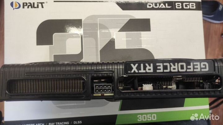 Видеокарта GeForce RTX 3050 8Gb Palit гарантия DNS