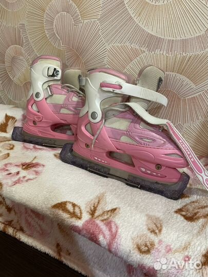 Коньки фигурные раздвижные 36-39