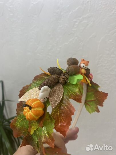 Ободок на праздник осени