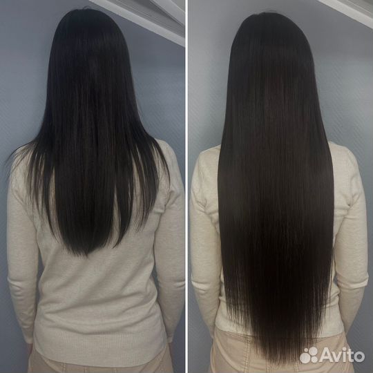 Капсульное наращивание волос