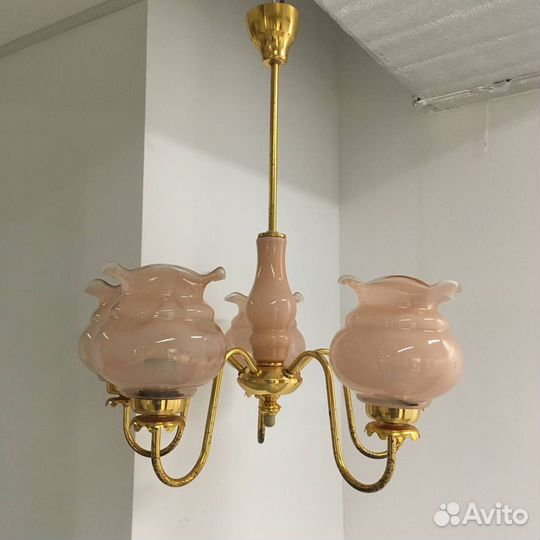 Люстра ретро винтаж СССР