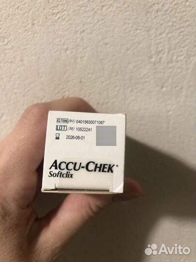 Акку-Чек софткликс ланцеты