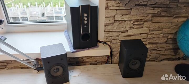 Колонки 2.1 sven sps820, 38Вт