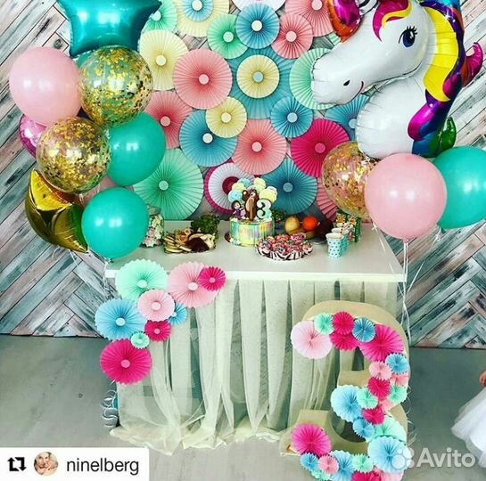 Оформление праздников. Объёмные цифры Аренда 1, 3