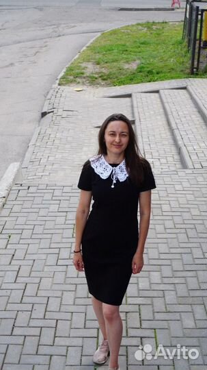 Съемный воротничок ручной работы