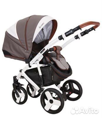 Коляска 3 в 1 Coletto Florina Carbon